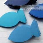 Fisch Vorlage Zum Ausschneiden Einzigartig Unterwasserfest Diy Partydeko & Girlanden Ganz Maritim