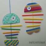 Fisch Vorlage Zum Basteln Einzigartig Fisch Basteln Für Ein Mobile Basteln Mit Kindern
