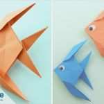 Fische Basteln Vorlagen Schön origami Fisch Falten Aus Papier – Einfache Anleitung Talu