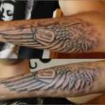 Fl Studio Vorlagen Einzigartig Tattoo Flügel Unterarm Tattoo Fl Gel Federn Tattoo