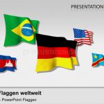 Flaggen Powerpoint Vorlagen Erstaunlich Presentationload