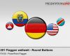 Flaggen Powerpoint Vorlagen Süß Presentationload