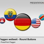 Flaggen Powerpoint Vorlagen Süß Presentationload