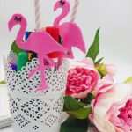 Flamingo Laterne Basteln Vorlage Genial Drei Einfache Bastelideen Mit Flamingos