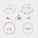 Flaschenetiketten Vorlagen Kostenlos Vintage Fabelhaft Wedding Labels Collection Vector