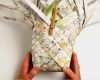 Flechten Mit Papier Vorlagen Gut Korb Aus Papier Flechten Geschenke Pinterest