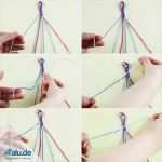 Flechten Mit Papier Vorlagen Luxus Freundschaftsbänder Knüpfen Einfache Anleitung In 13