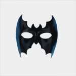 Fledermaus Maske Vorlage Schönste Maske Fledermaus Schwarz