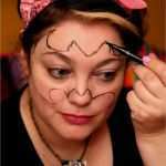 Fledermaus Schminken Gesicht Vorlage Bewundernswert Fledermaus Schminken Schritt Für Schritt Anleitung