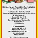 Flohmarkt Plakat Vorlage Kostenlos Inspiration März 2013