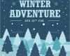 Flugblatt Vorlage Bewundernswert Winter Adventure Flyer Template Vector Eps Ai Illustrator