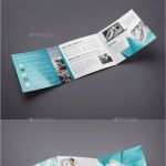Flugblatt Vorlage Süß Square Tri Fold Brochure Template Vector Eps Ai