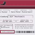 Flugticket Einladung Vorlage Elegant Flugticket Vorlage