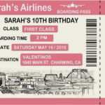 Flugticket Geschenk Vorlage Elegant Plus Gutscheine