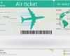 Flugticket Geschenk Vorlage Luxus Variante Des Flugtickets Vektor Abbildung Illustration