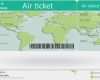 Flugticket Vorlage Geschenk Großartig Variante Del Billete De Avión Ilustración Del Vector