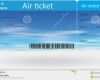 Flugticket Vorlage Geschenk Wunderbar Variante Des Flugtickets Vektor Abbildung Bild