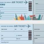 Flugticket Vorlage Kostenlos Best Of Gratis Download Flugticket Motive