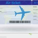 Flugticket Vorlage Kostenlos Schönste Variante Des Flugtickets Vektor Abbildung Illustration