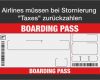Flugticket Vorlage Photoshop Fabelhaft Flugticket Stornierung Fluggesellschaften Müssen Steuern
