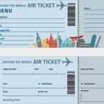 Flugticket Vorlage Zum Bearbeiten Kostenlos Großartig Gutschein Flugticket Vorlage Erstaunlich Gratis Download