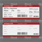 Flugticket Vorlage Zum Bearbeiten Kostenlos Wunderbar Leere Vorlage Airportbordkarte Stock Vektor Art Und Mehr