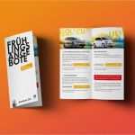 Flyer 4 Seitig Vorlage Cool Flyer Din Lang 4 Seitig Hochformat Werbesprotte