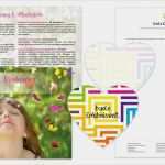 Flyer A6 Vorlage Süß Portfolio Bunte Erlebniswelt