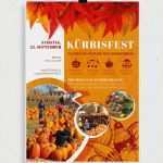 Flyer Beispiele Vorlagen Wunderbar Flyer Und Plakatvorlagen Für Herbst Und Erntedankfeste