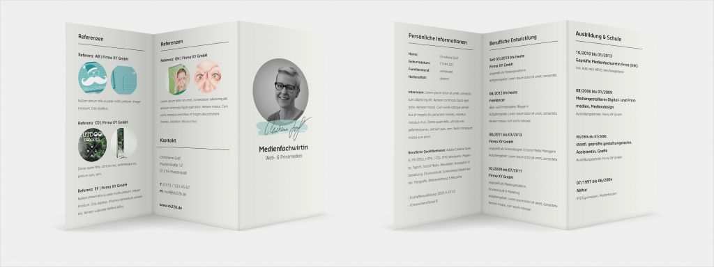 Flyer Bewerbung Vorlage Kostenlos Erstaunlich Mit Einer Flyer Bewerbung Zum Traumjob Saxoprint Blog