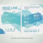 Flyer Design Vorlagen Neu Vektor Abstrakte Geometrische Welle Broschüre Flyer