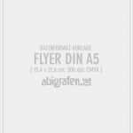 Flyer Din A5 Vorlage Hübsch Musterdatei Flyer A5