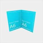 Flyer Din A6 Vorlage Großartig Flyer Din A6 10 5 X 14 8 Cm 4 Seitig