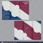 Flyer Dreifach Gefaltet Vorlage Einzigartig Tri Fold Flyer Brochure Template Design Stockfotos & Tri