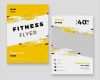 Flyer Drucken Vorlage Luxus Fitnessstudio Flyer Vorlage
