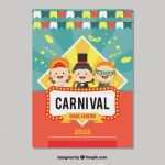 Flyer Fasching Vorlage Beste Karneval Broschüre Vorlage