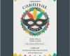 Flyer Fasching Vorlage Schönste Bunte Karneval Flyer Vorlage