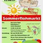 Flyer Flohmarkt Vorlage Einzigartig Flohmarkt In Kita „arche Noah“ In Luthe Wunstorfer Auepost
