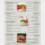 Flyer Gastronomie Vorlage Neu Gaststätten Gasthaus Speisekarte Und Getränkekarte