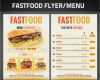 Flyer Gastronomie Vorlage Wunderbar Fast Food Imbiss Flyer Vorlage Pizza Döner Werbung