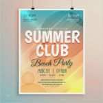 Flyer Hintergrund Vorlagen Free Schön 夏のビーチパーティーバナーチラシテンプレートデザイン ベクター画像