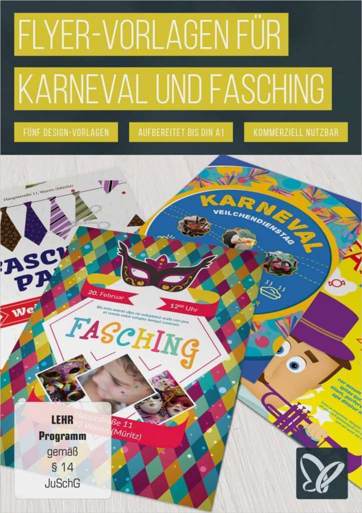 Flyer Immobilienmakler Vorlagen Hübsch Plakat Und Flyervorlagen Für Karneval Und Fasching