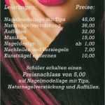 Flyer Nagelstudio Vorlagen Süß Preise Nagelstudio Naillounge Herborn theis
