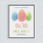 Flyer Party Vorlage Cool Ostern Party Flyer Vorlage Mit Dekorativen Eier