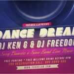 Flyer Psd Vorlage Best Of Tanzparty Flyer Psd Vorlage Kostenlose Shop Pinsel