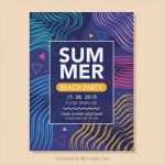 Flyer Vorlage Download Erstaunlich Moderne Musik Fest Flyer Vorlage Mit Abstrakten formen