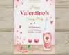 Flyer Vorlage Photoshop Kostenlos Schön Handgezeichnete Valentinstag Flyer Poster Vorlage