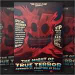 Flyer Vorlage Psd Bewundernswert Spooky Halloween Party Flyer Vorlage