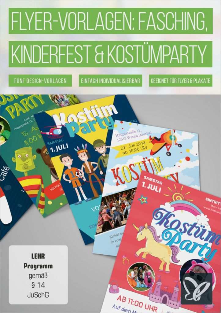 Flyer Vorlagen Download Schönste Plakate Und Flyer Einladung Zu Kinderfest Und Kinderfasching