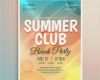 Flyer Vorlagen Kostenlos Wunderbar sommer Strand Party Banner Flyer Vorlage Design